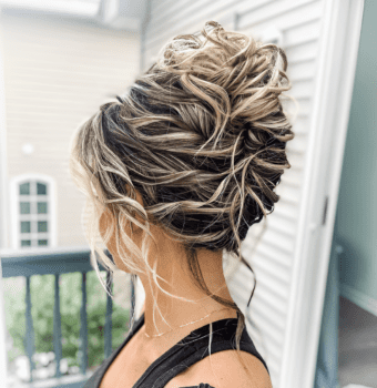 playful elegance in curls
