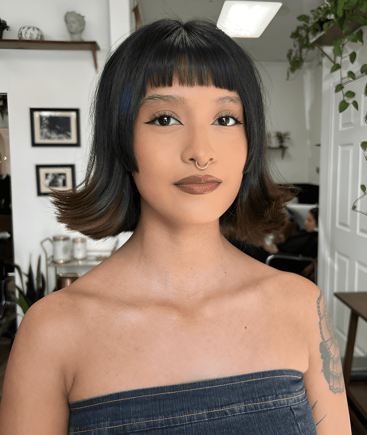 bold bangs bob revival