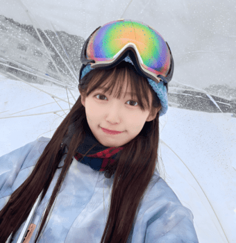 carefree long hair with bangs