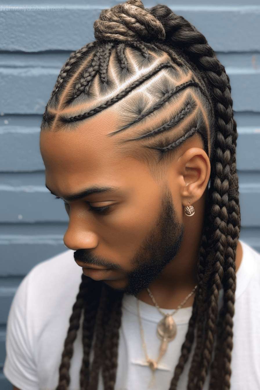 Geometric Braid Pattern 39 Braid Hairstyles For Men - Inspiring Hairstyles
