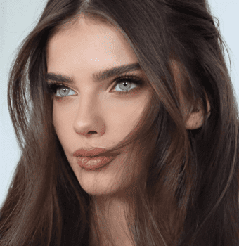 effortless half updo