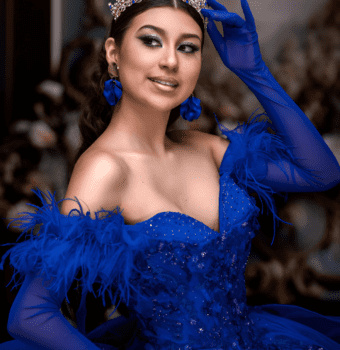 elegance crowned in sparkles