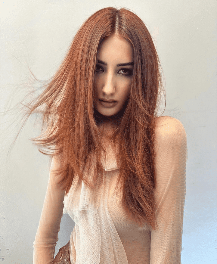 reddish brown hair 1