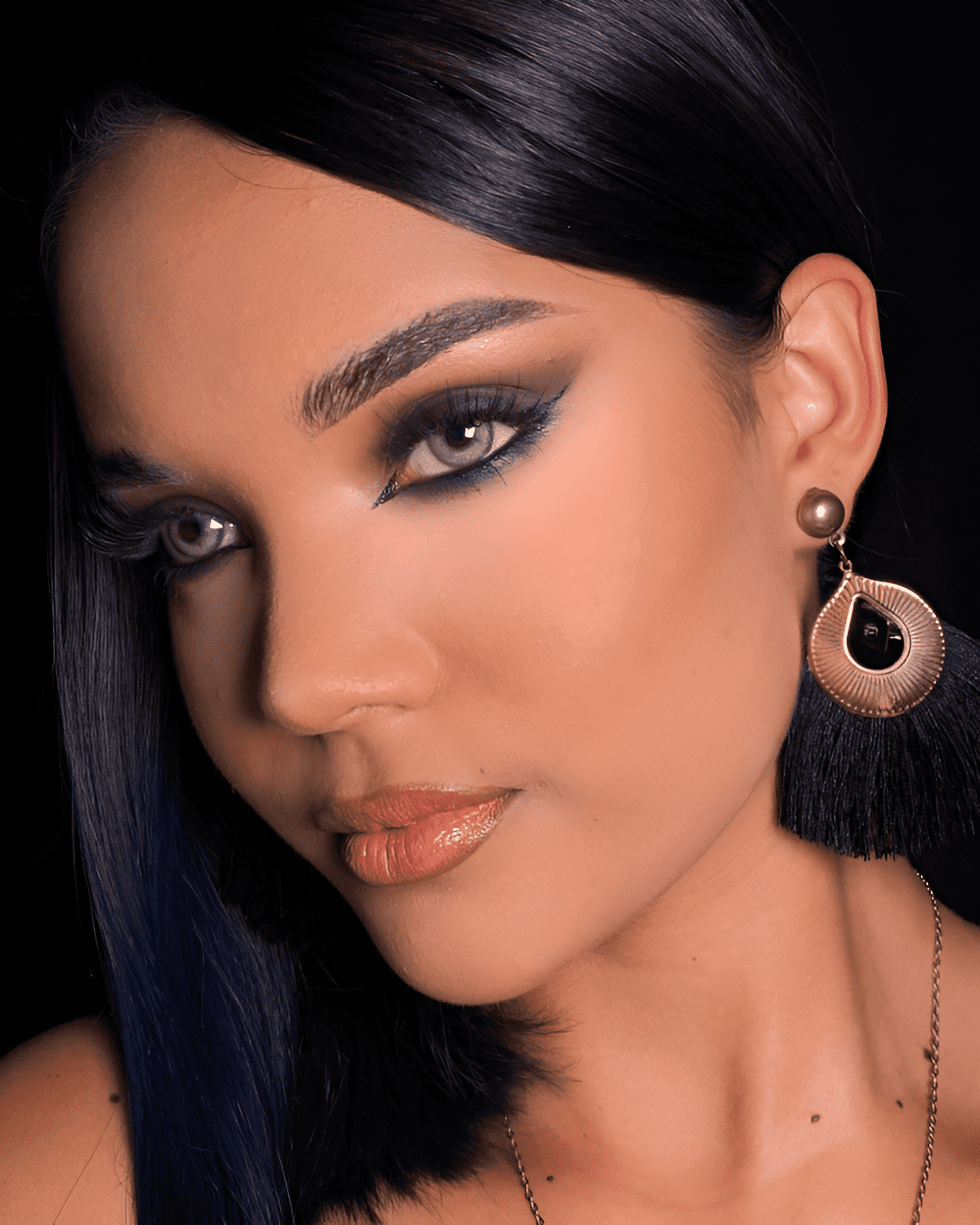 sleek elegance with drama