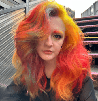sunset blaze hairstyle