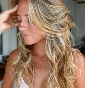 trendy summer hair blonde