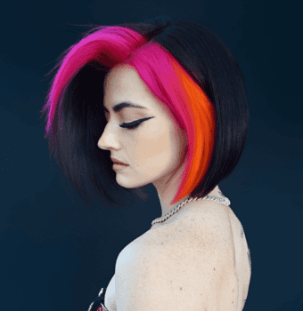 vivid asymmetry in motion