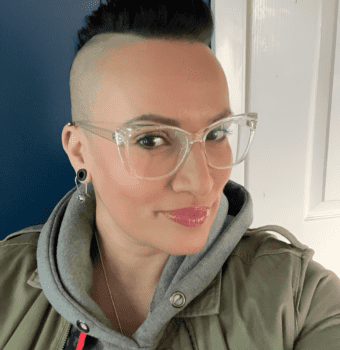 bold contrast chic cut