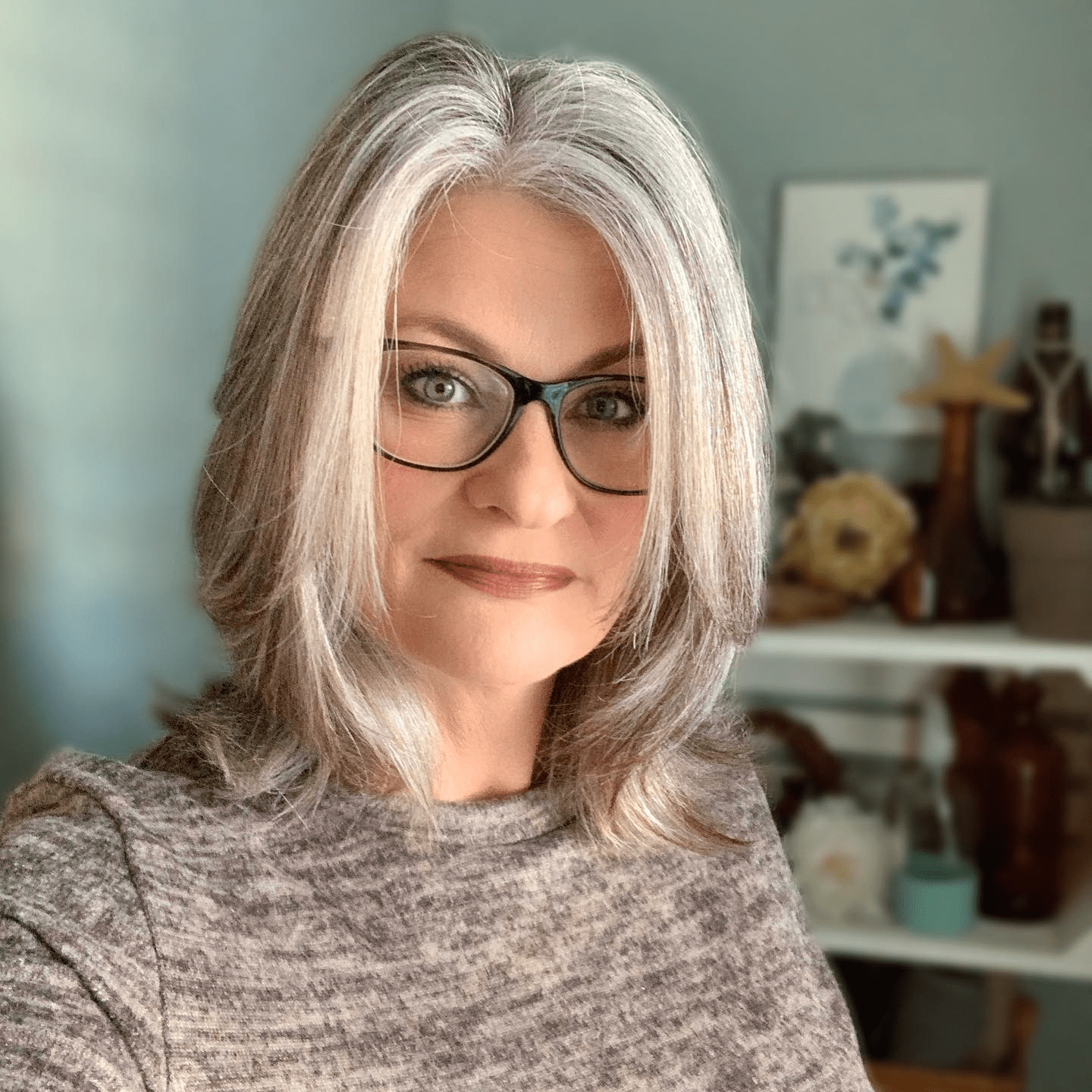 chic silver waves elegance