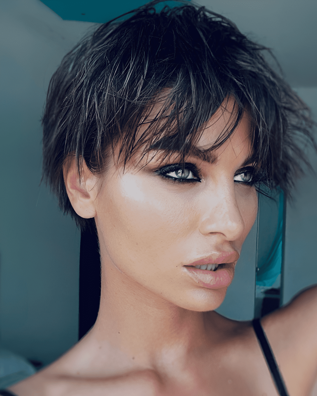 effortless edge textured waves