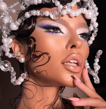 elegant pearls and silken strands