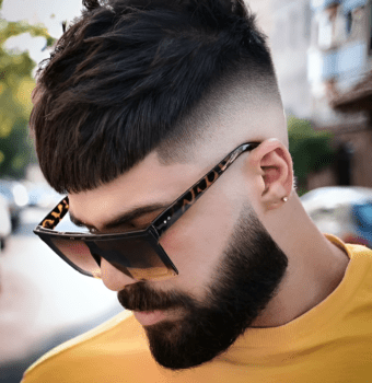 textured fohawk