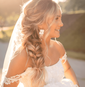 bohemian bride s dreamy braid