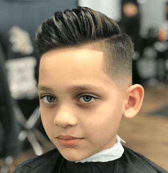 fresh and stylish fade