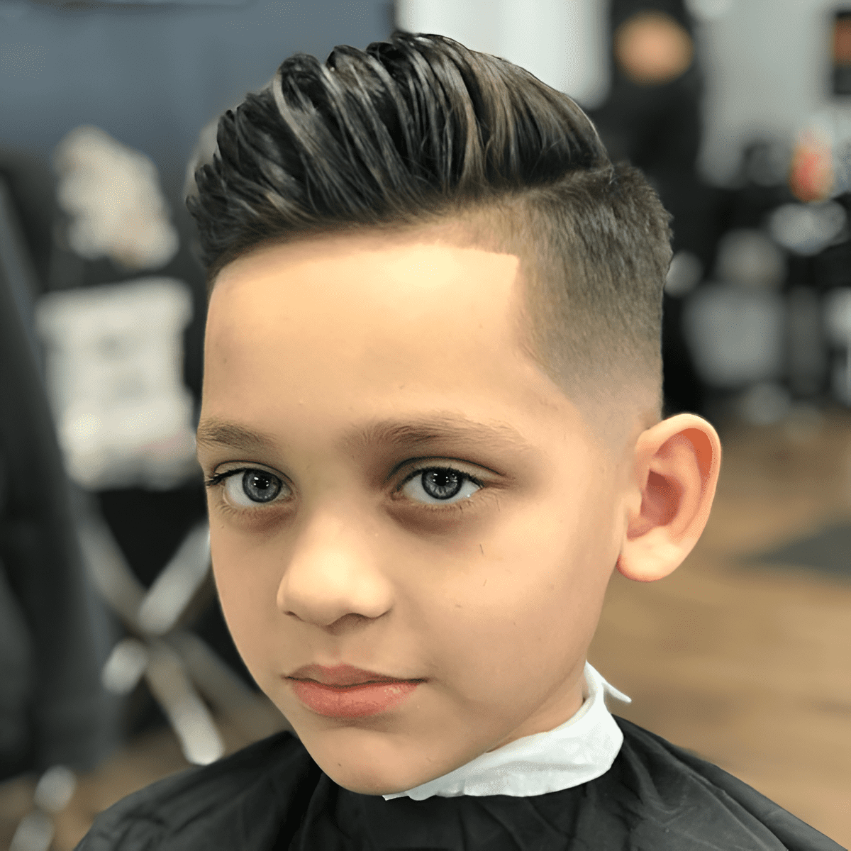 fresh and stylish fade