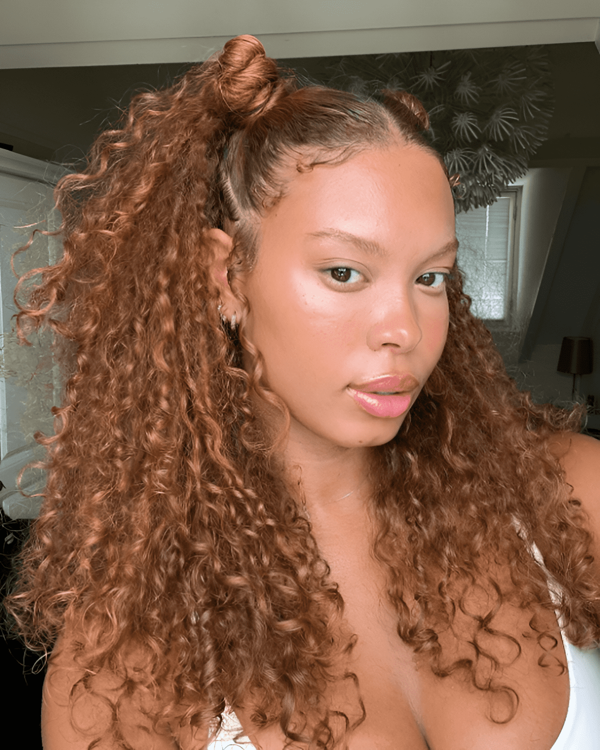radiant curly glamour