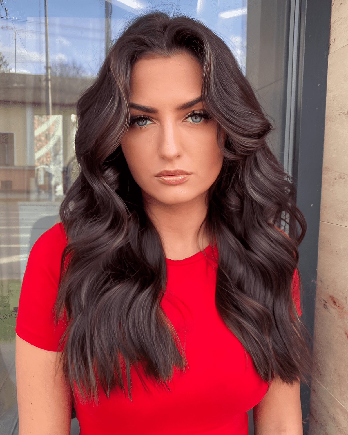 timeless balayage waves
