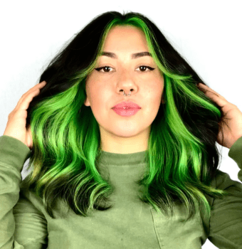 vivid green elegance