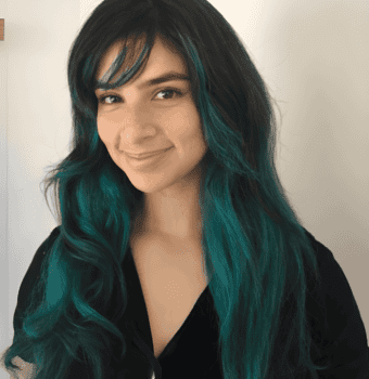 chic teal touched layers
