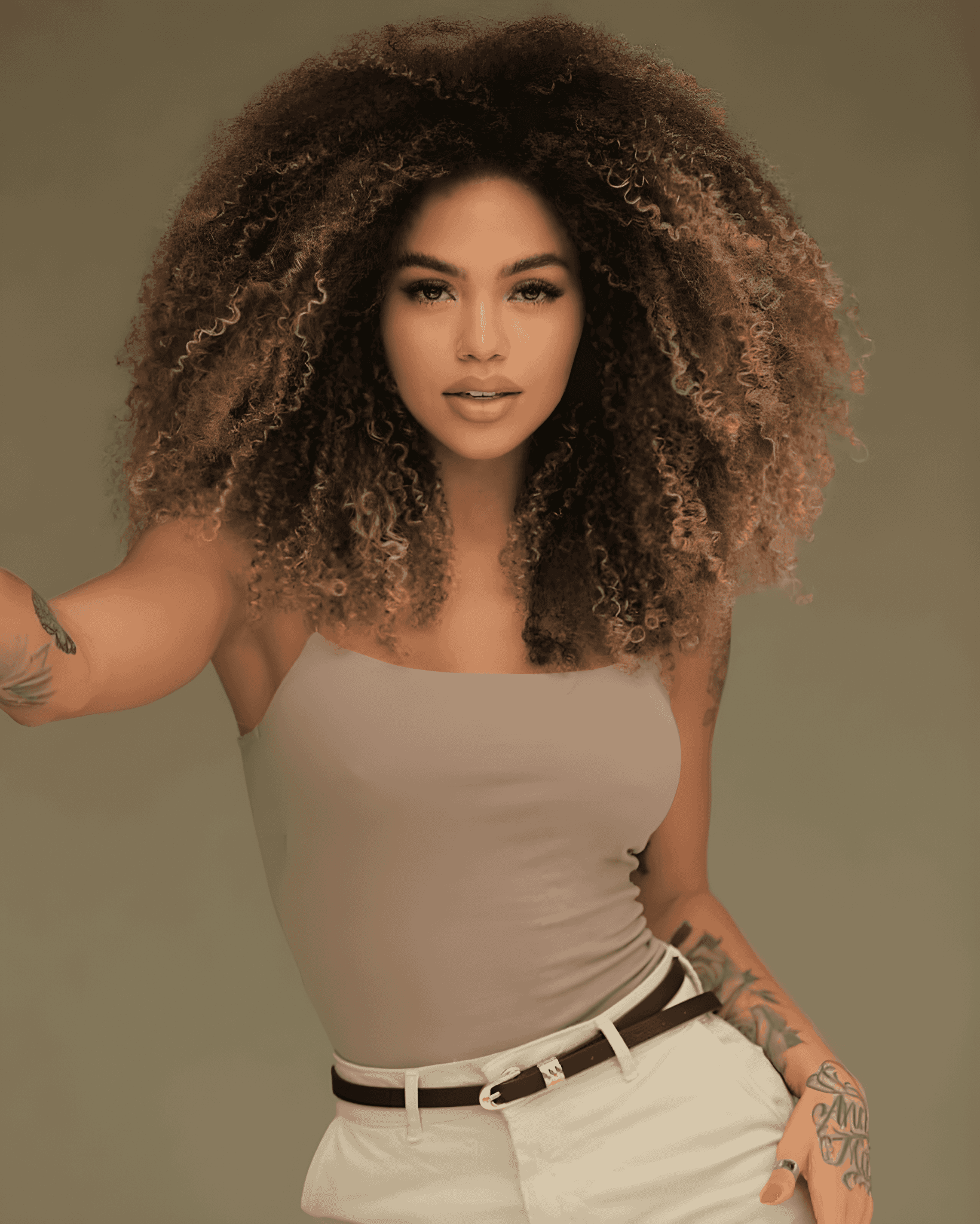 radiant curly elegance 1