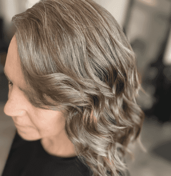 subtle grey waves elegance