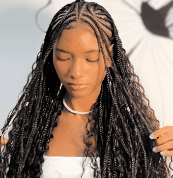 braids and curls extravaganza