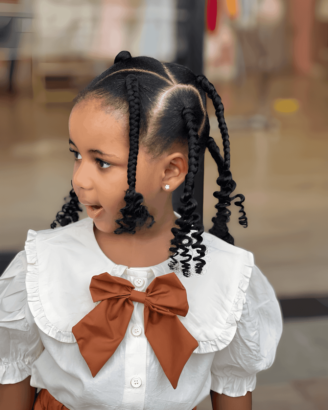 charming curly braided styles