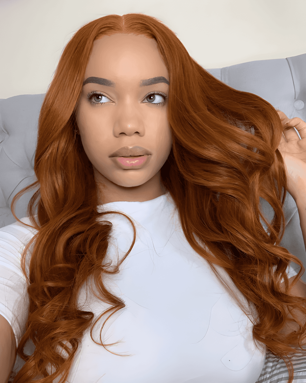 effortless chestnut waves