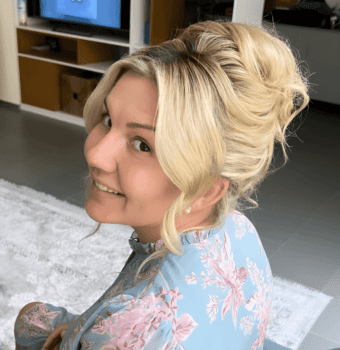 effortless summer updo elegance