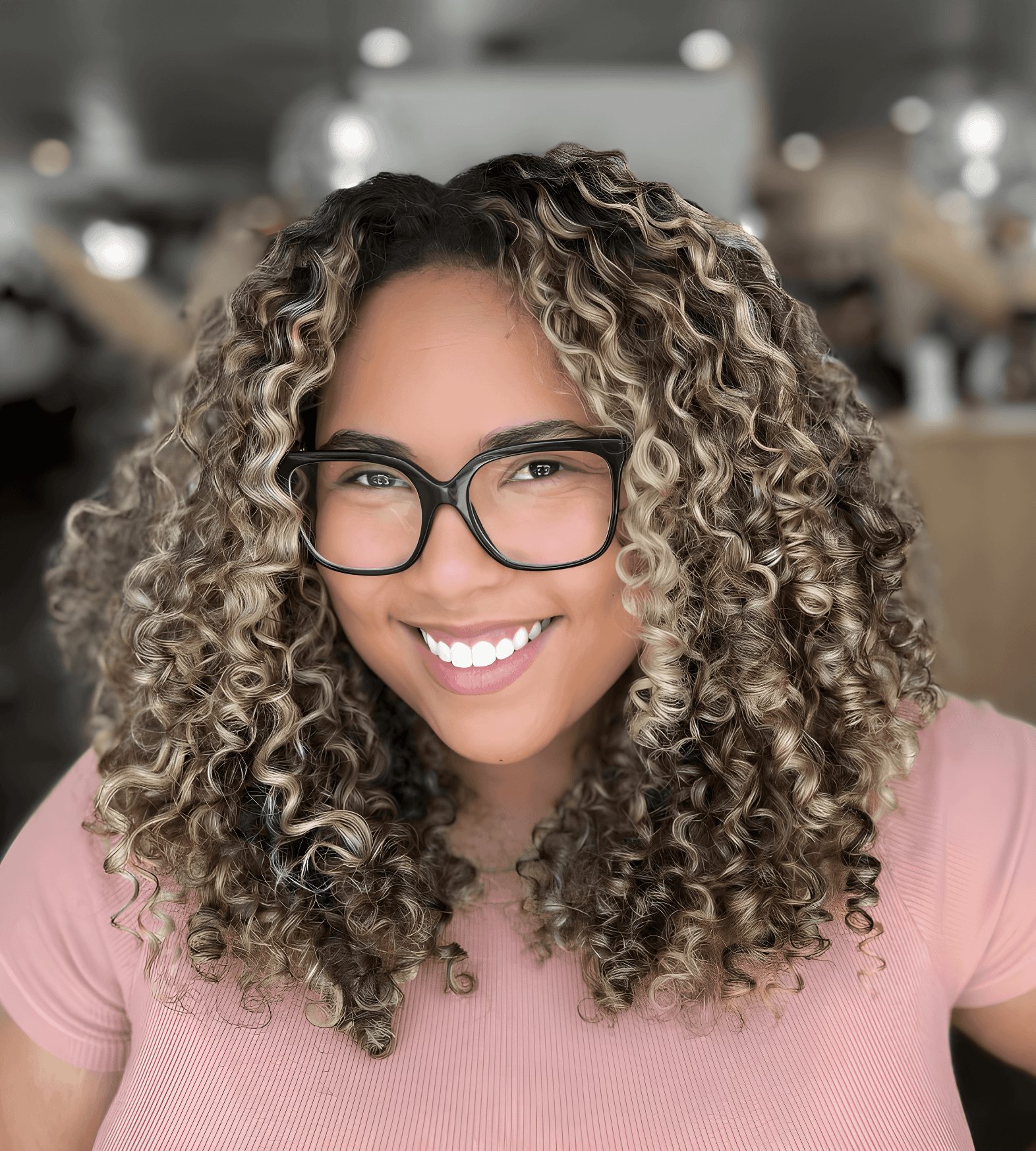 golden sun kissed curls