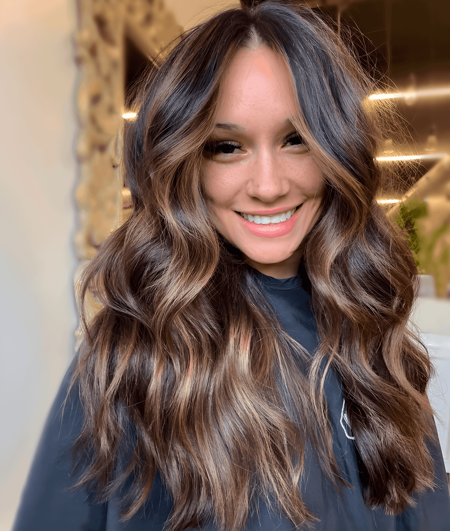caramel waves of elegance