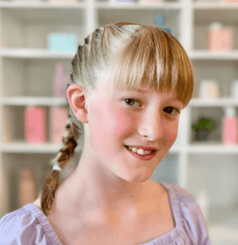 chic school day braid