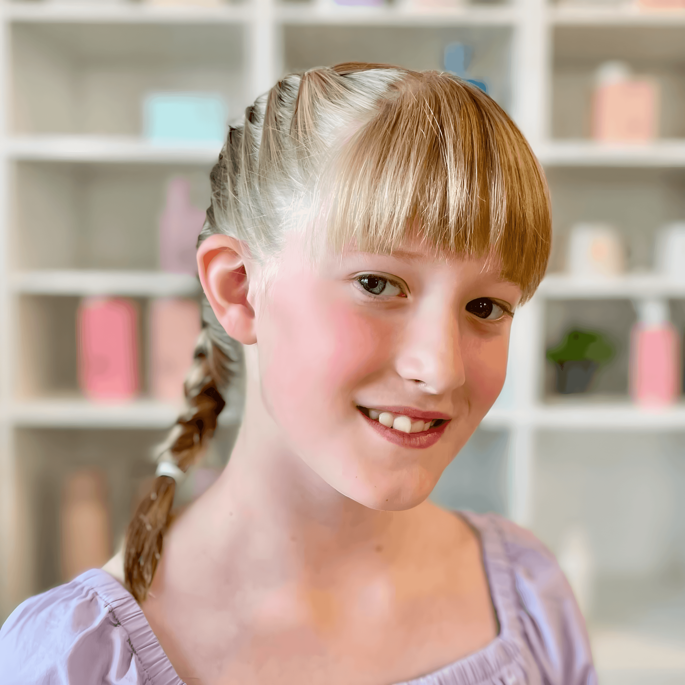 chic school day braid