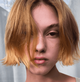 effortless honey blonde bob