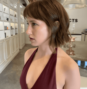 effortlessly chic layered bob 1