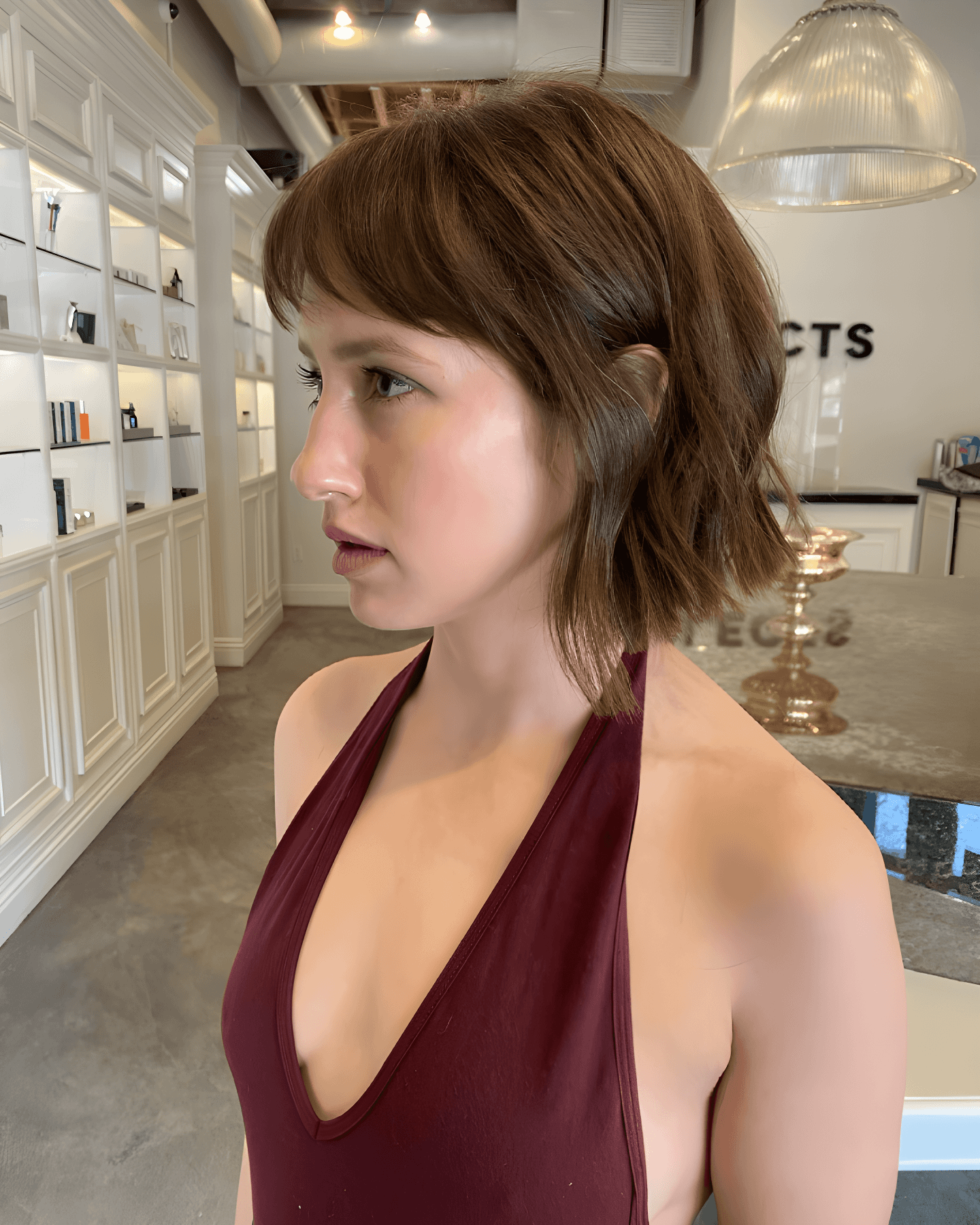 effortlessly chic layered bob 1
