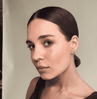 effortlessly polished low bun