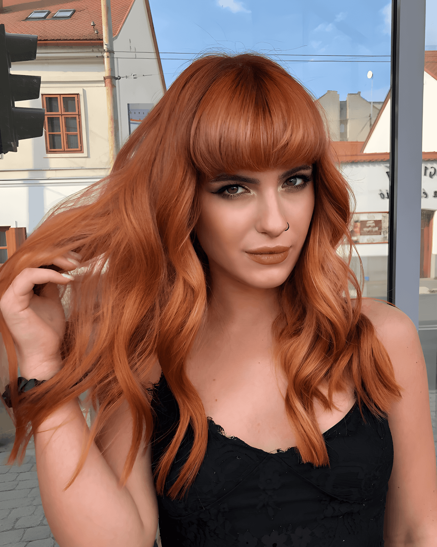 fiery waves and fringe