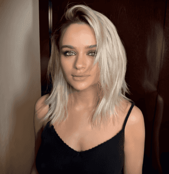 platinum tousled chic layers