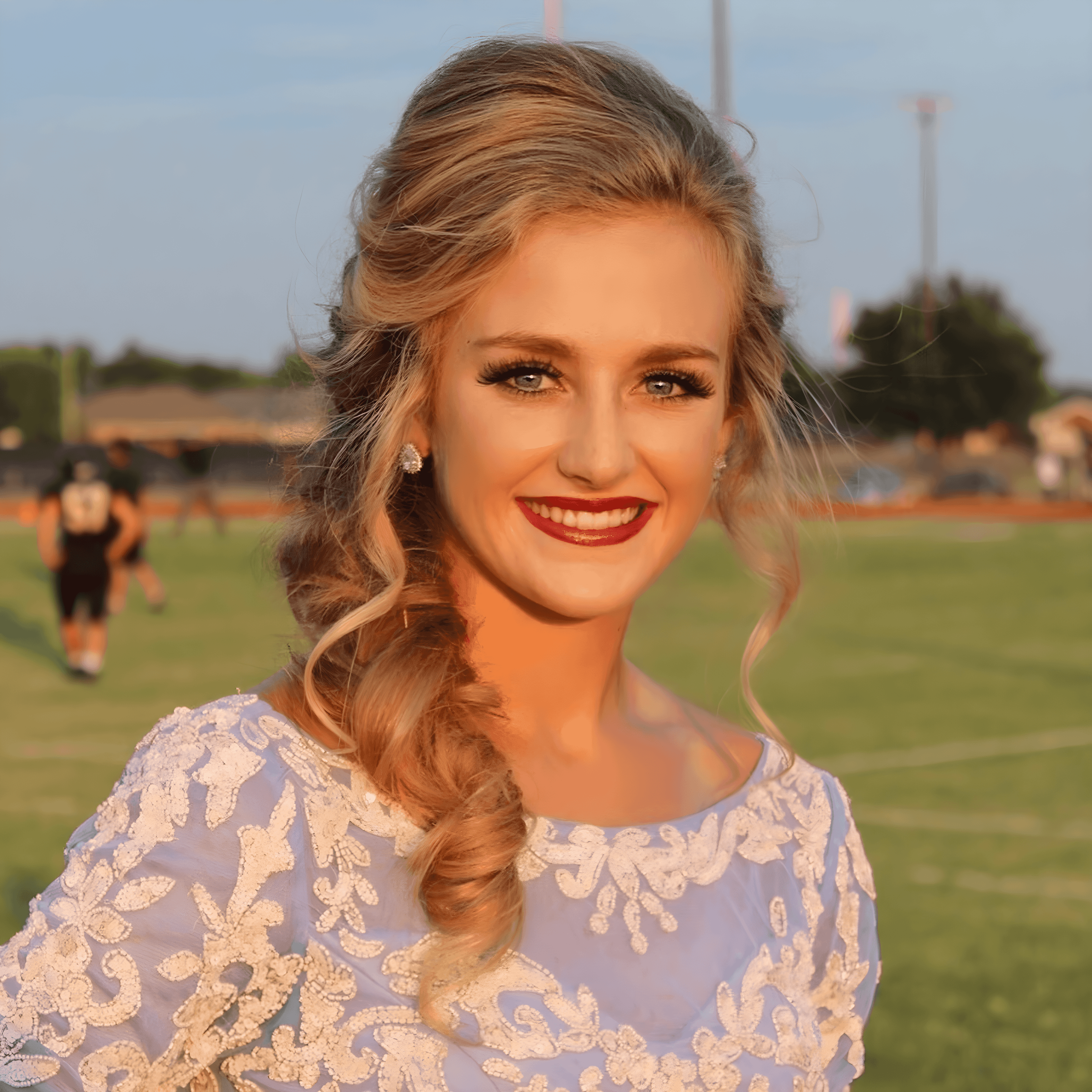 timeless romantic homecoming glam