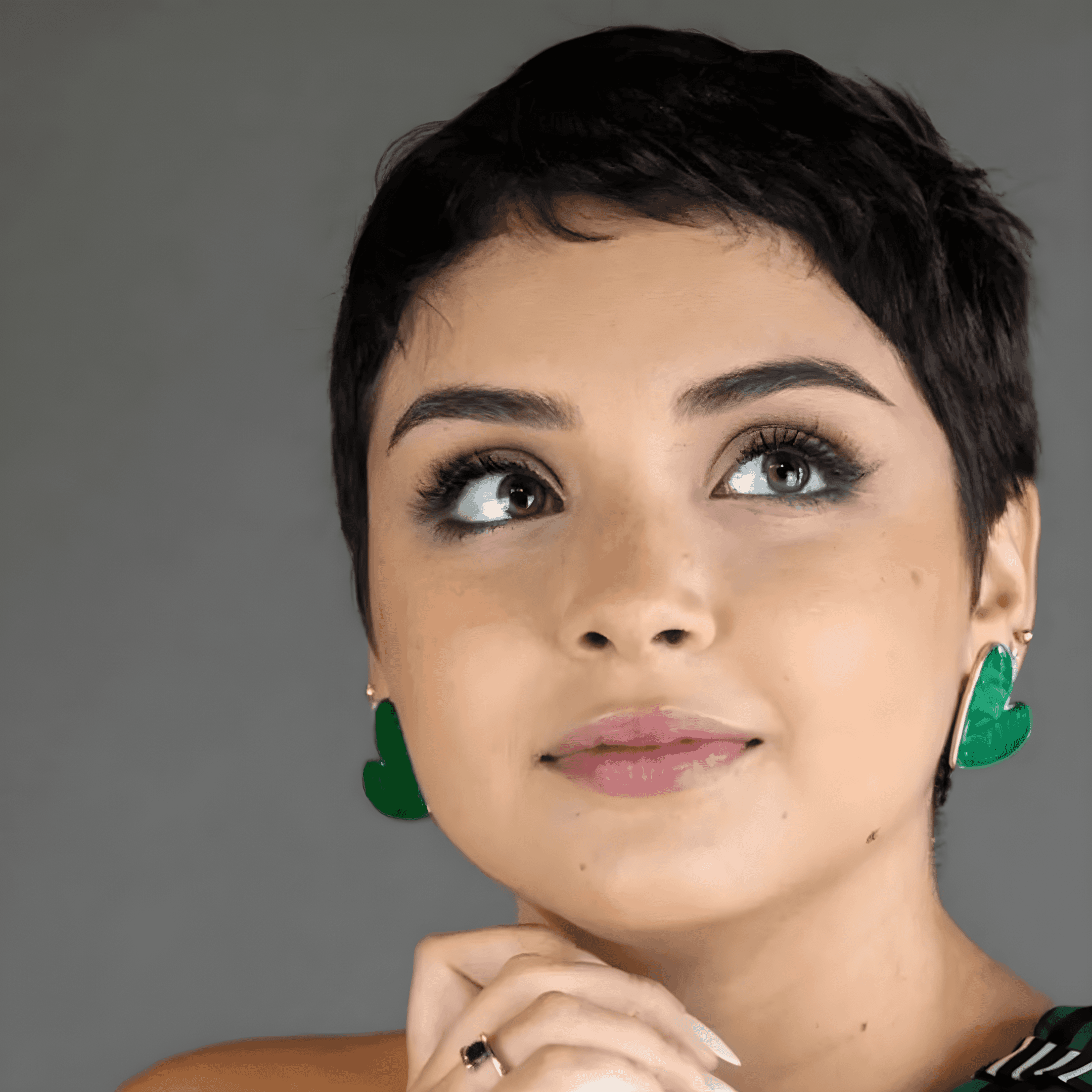 tousled pixie edge