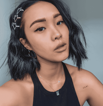 chic waves with clips