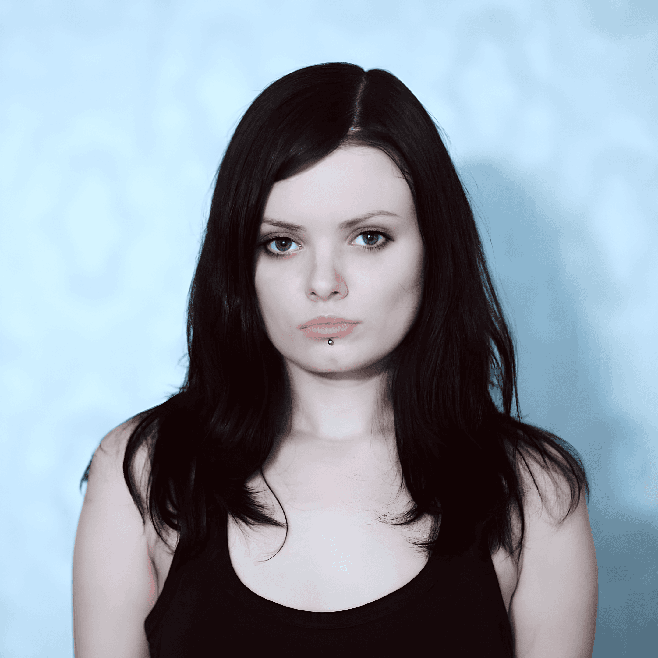 elegant contrast hair magic