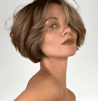modern chic layered bob