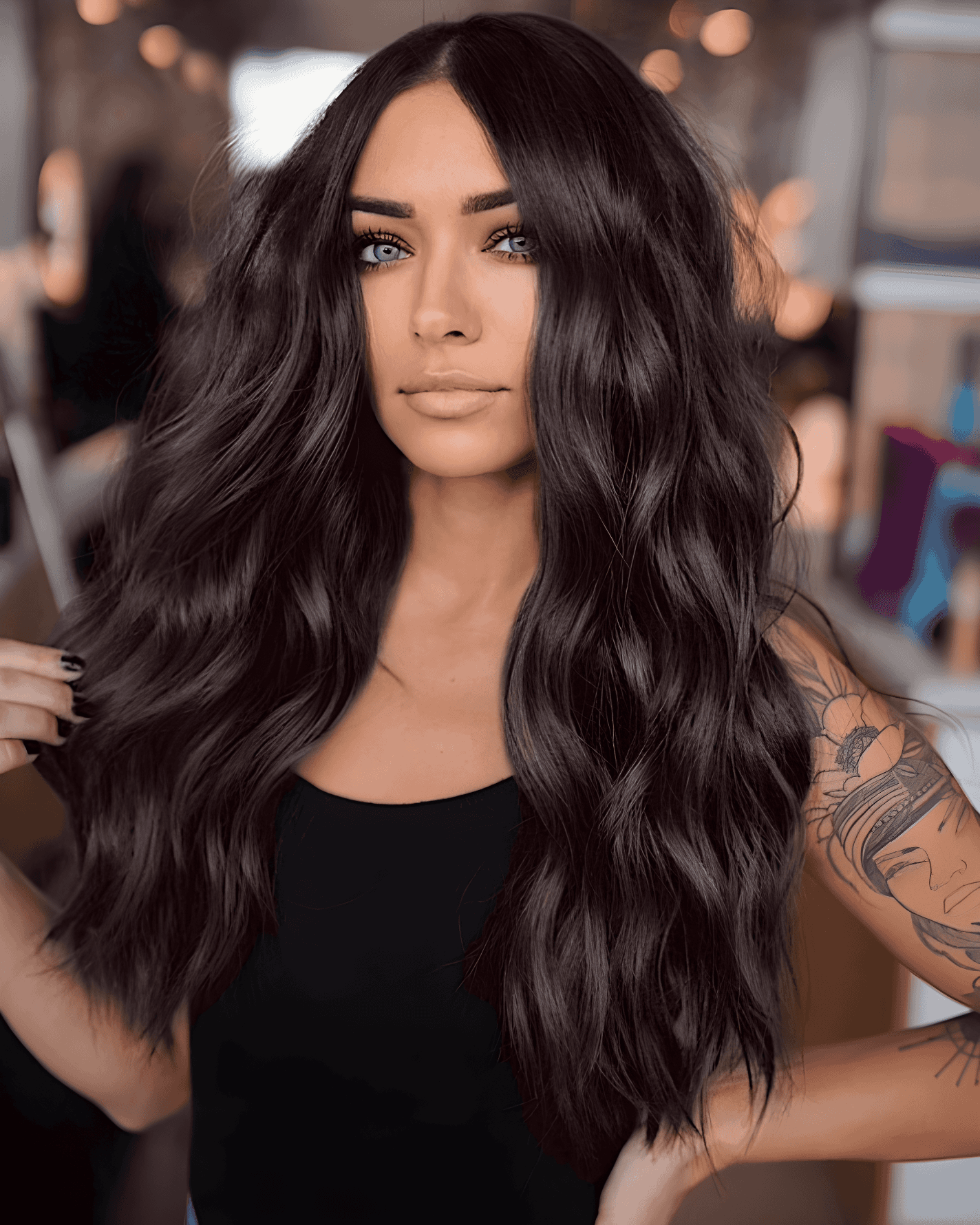 voluminous waves of elegance