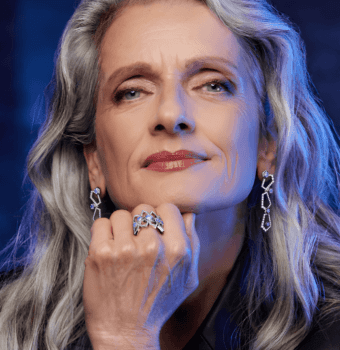 silver waves radiant elegance
