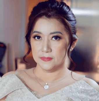 elegant timeless updo style