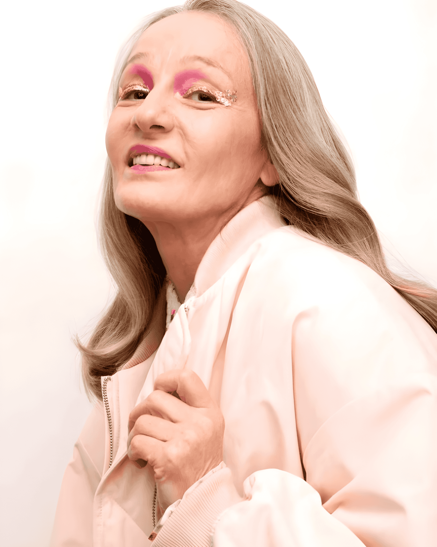 timeless silver hair elegance