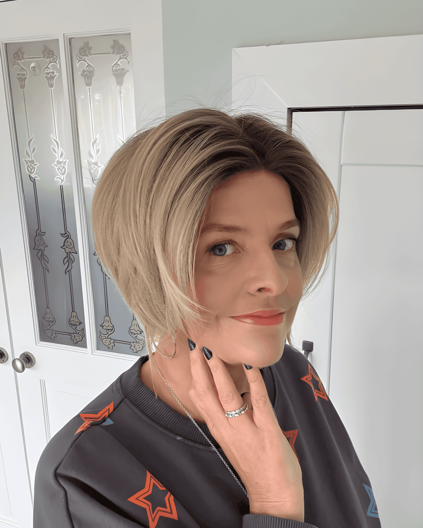 effortlessly chic voluminous bob