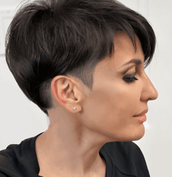 bold asymmetrical pixie style